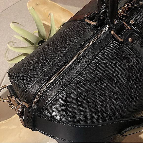 🔥Gucci Diamanté Leather Duffle - Picture 13 of 17